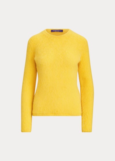 Sueter Ralph Lauren Mujer Amarillos - Cashmere-Blend Knit - ZGFSB3509